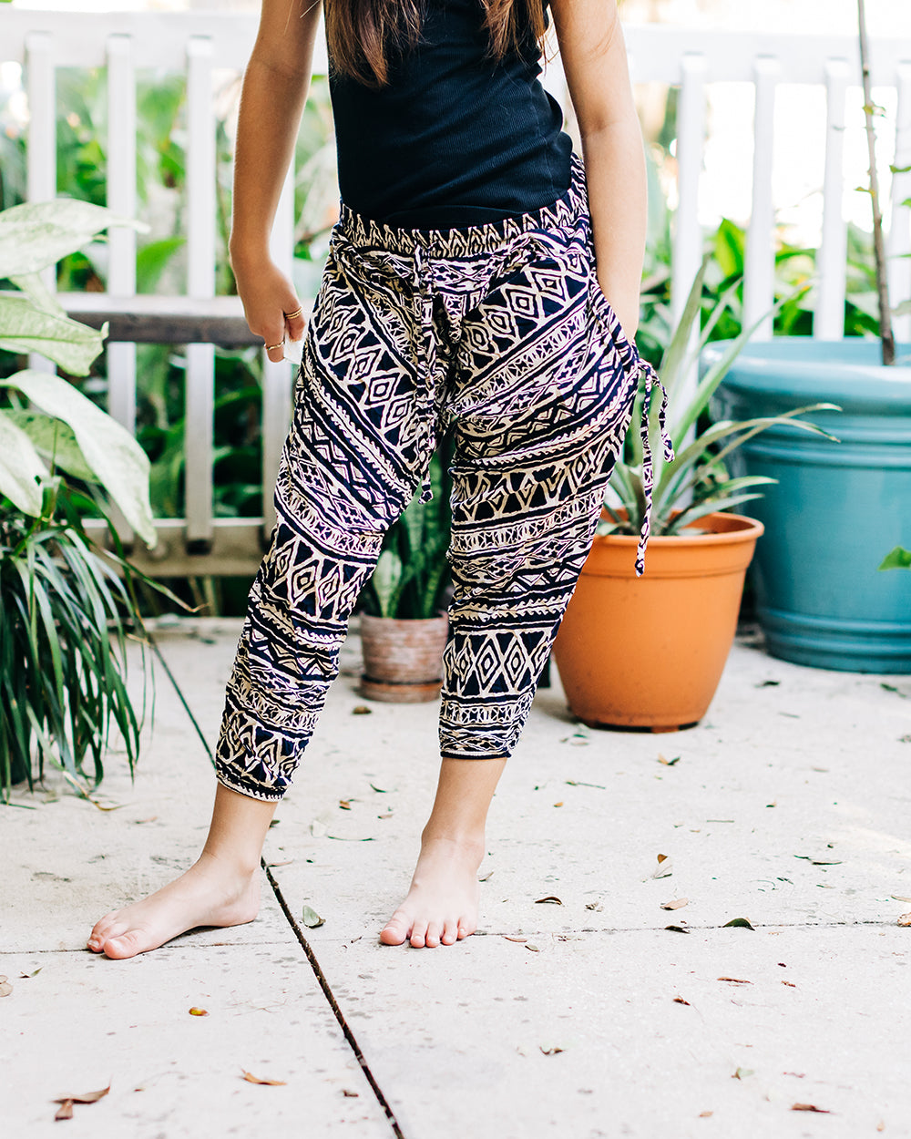 Kids Tribal Harem Pants