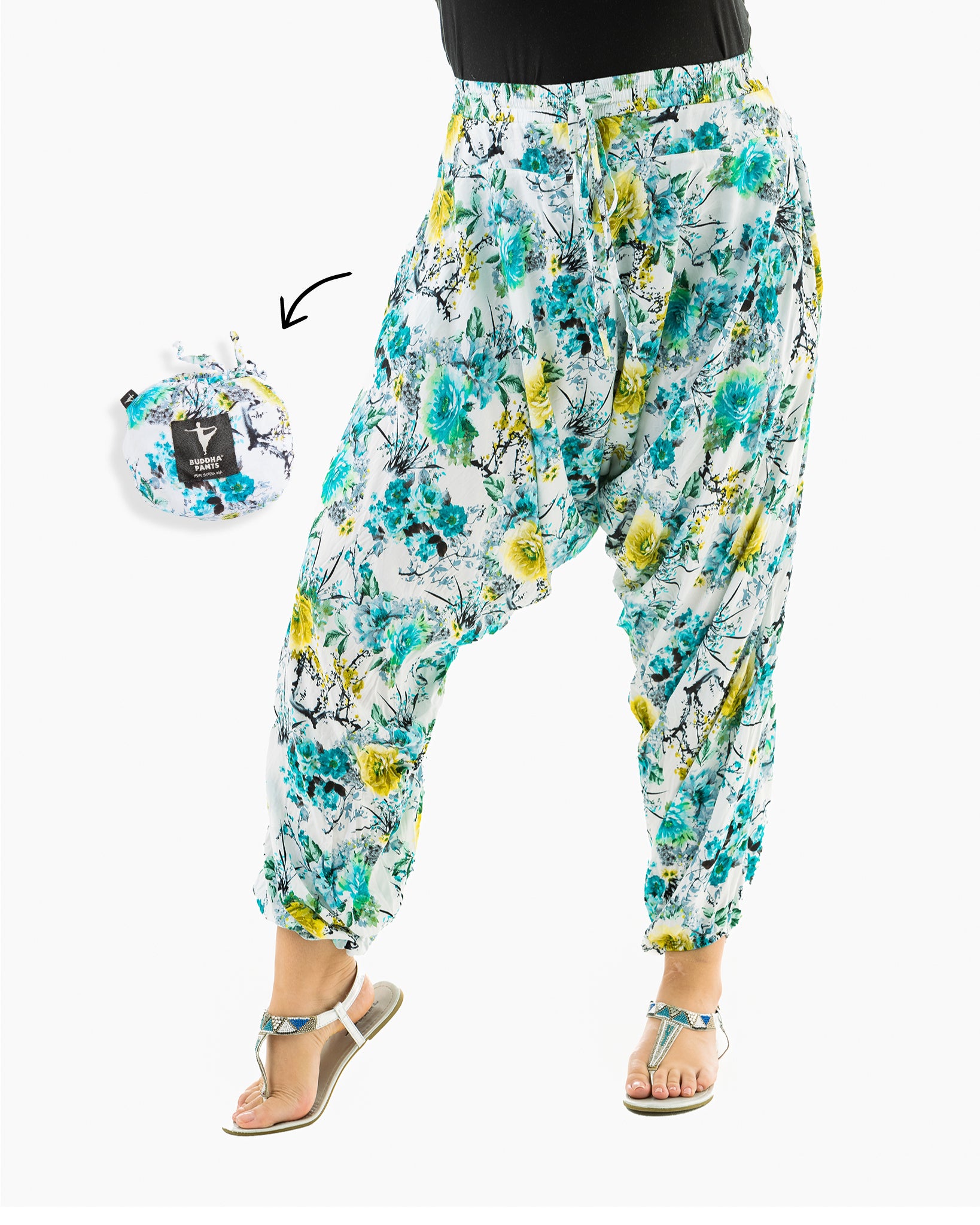 floral yoga pants