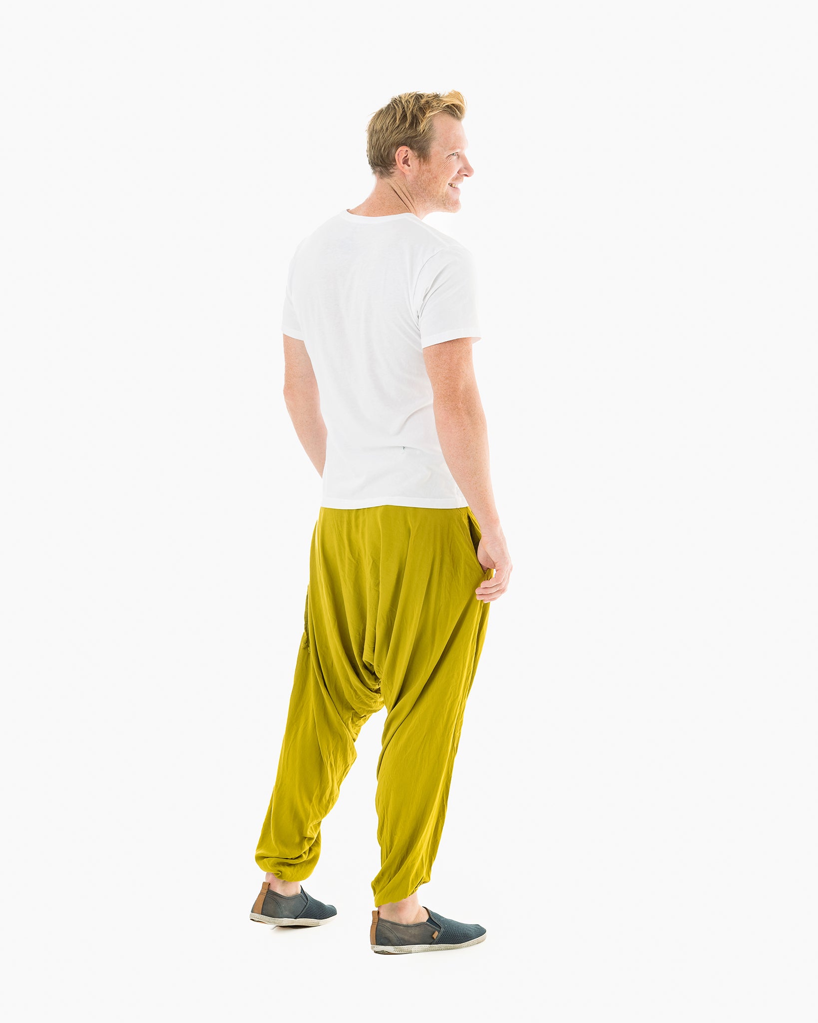 thai harem pants#color_olive