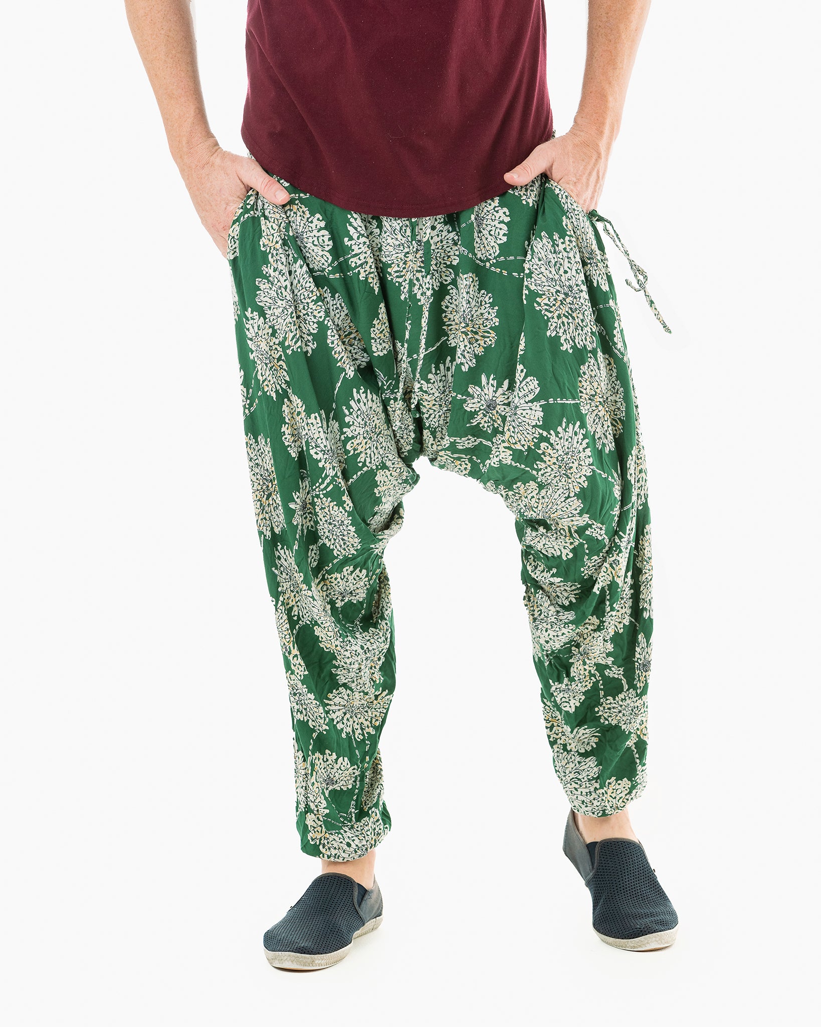 unisex buddha pants#color_dandelion