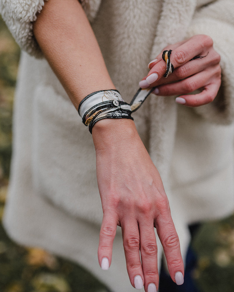 boho wrap bracelet